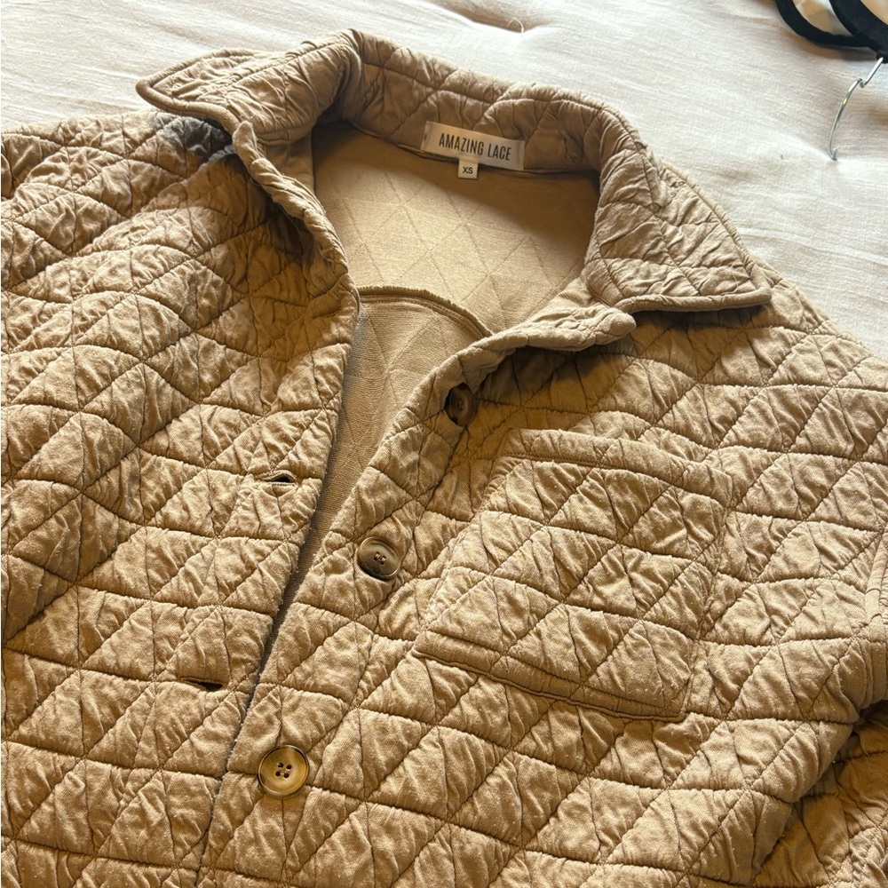 Amazing Lace Oversized Shacket - Picture 3 of 4